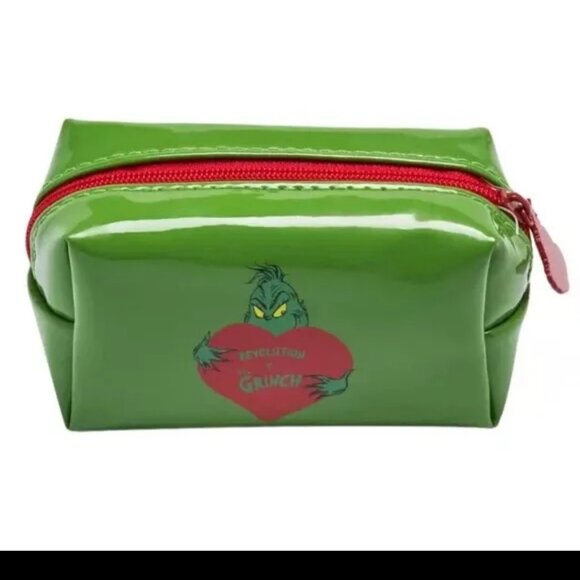 The Grinch x Revolution Cosmetic Bag Limited Edition - Makeup Revolution London - Picture 6 of 8